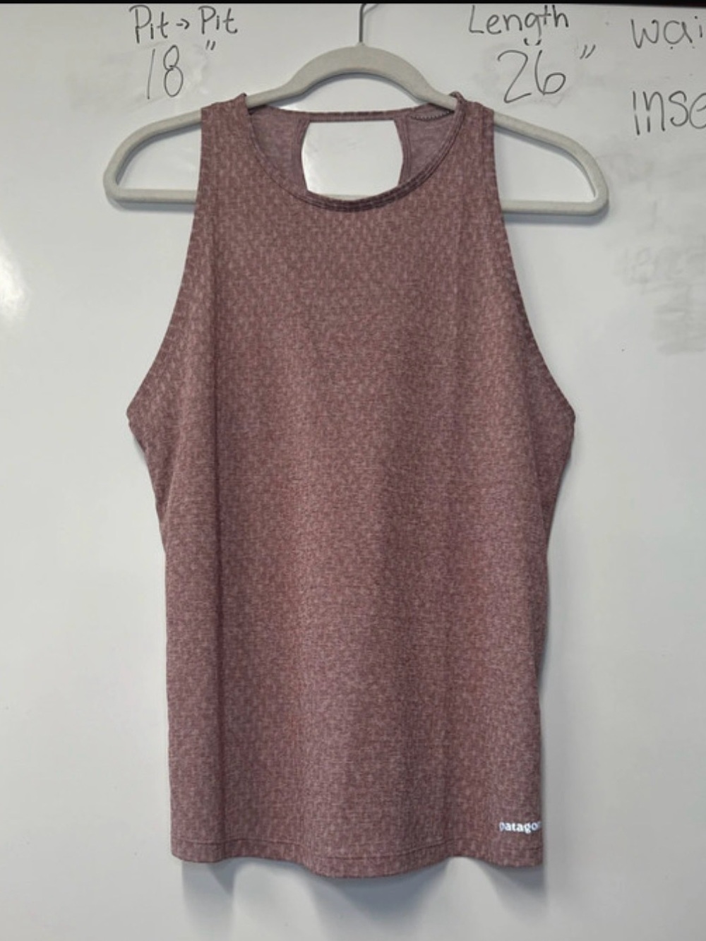 Patagonia Mauve Racerback Tank Top size M